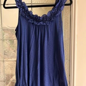 Testament flower adorned top, size small, NWOT